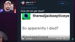 Jacksepticeye Is Dead screen