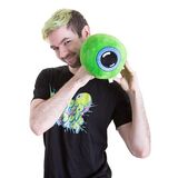 Jacksepticeye posing with Sam (Fanfiber 2015)