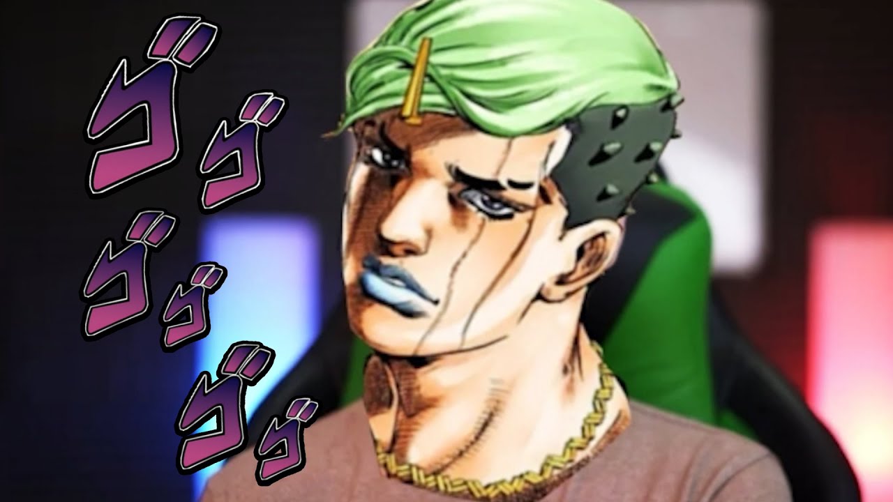 This is a Jojo reference