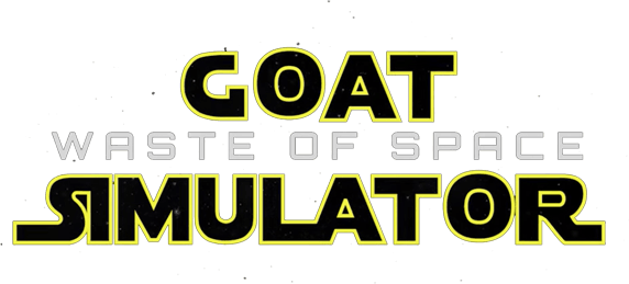 goat simulator logo png