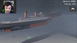 DESTROY THE TITANIC screen