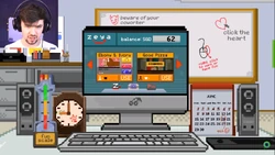NOT SUITABLE FOR WORK (NSFW) screen