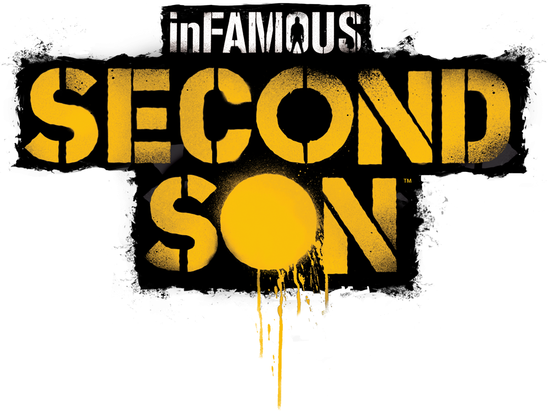 Second секунда. Infamous: second son. Second son логотип. Infamous second son logo. Infamous second son логотип игры.