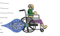 Happy Wheels - Wheelchair Guy by Agustinsepulvedave on DeviantArt