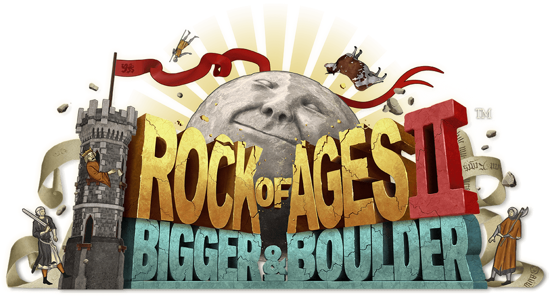 Big ll. Логотип Rock of ages. Rock of ages 3 иконка. Rock of ages 2 logo. Rock of ages надпись.