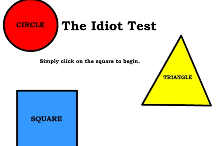 The Idiot Test 🕹️ Play on CrazyGames