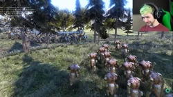 100,000 SOLDIER BATTLE screen