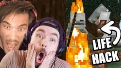 This Life Hack In Minecraft Is EPIC (Secret) image