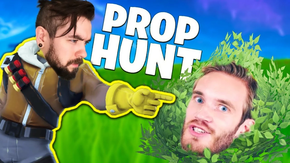 Fortnite Prop Hunt Pewdiepie HACKED My Game! (Epic Update