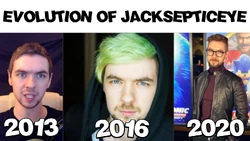 The Evolution Of Jacksepticeye 2020 image