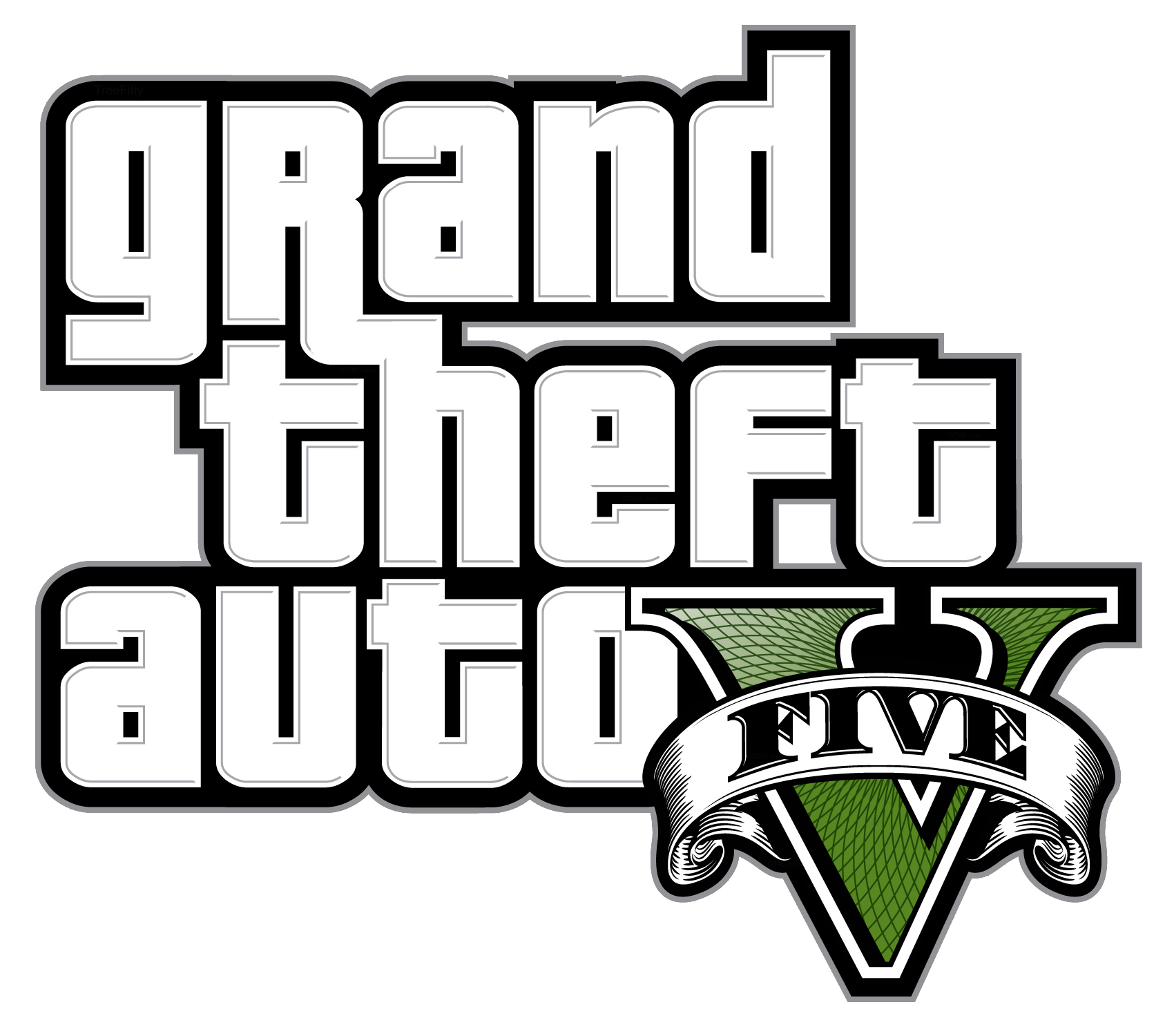 grand theft auto logo transparent