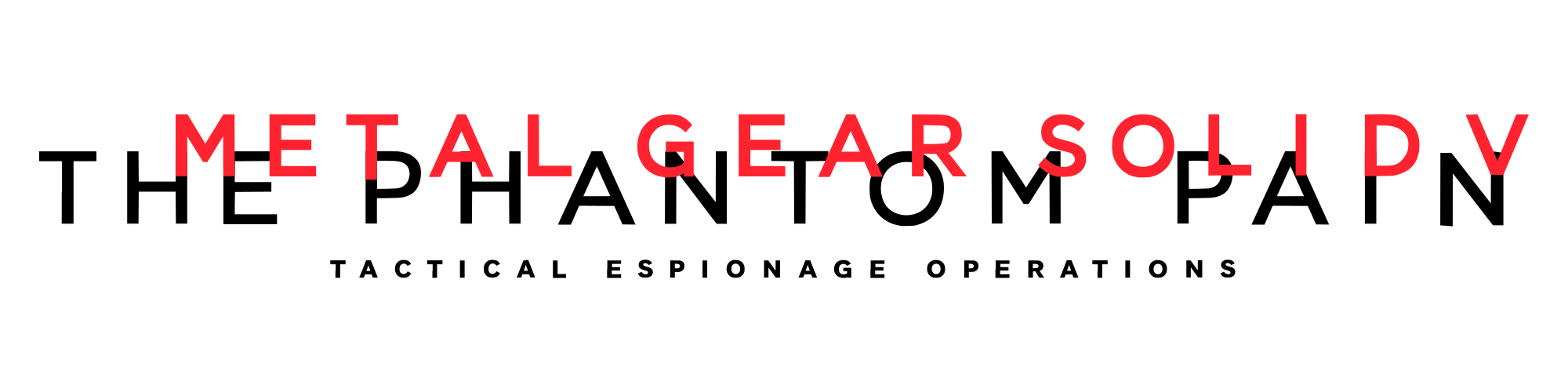 metal gear solid v the phantom pain logo metal gear solid v the phantom pain logo