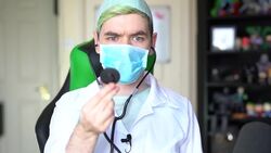 Jacksepticeye Power Hour - Dr. Schneeplestein screen