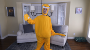 Jack dressed as Furvius in the unboxing video