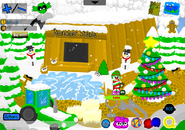 Holly Jolly Party Pet Shop outside