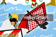 The Hockey Smash game at the Town