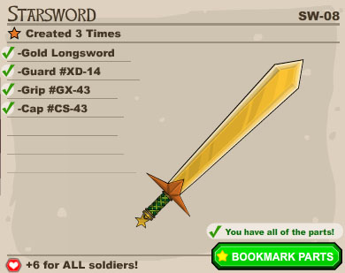 Longsword, Jacksmith Wiki