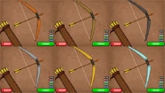 The Simple Bow in all ores