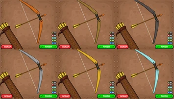 The Simple Bow in different ores
