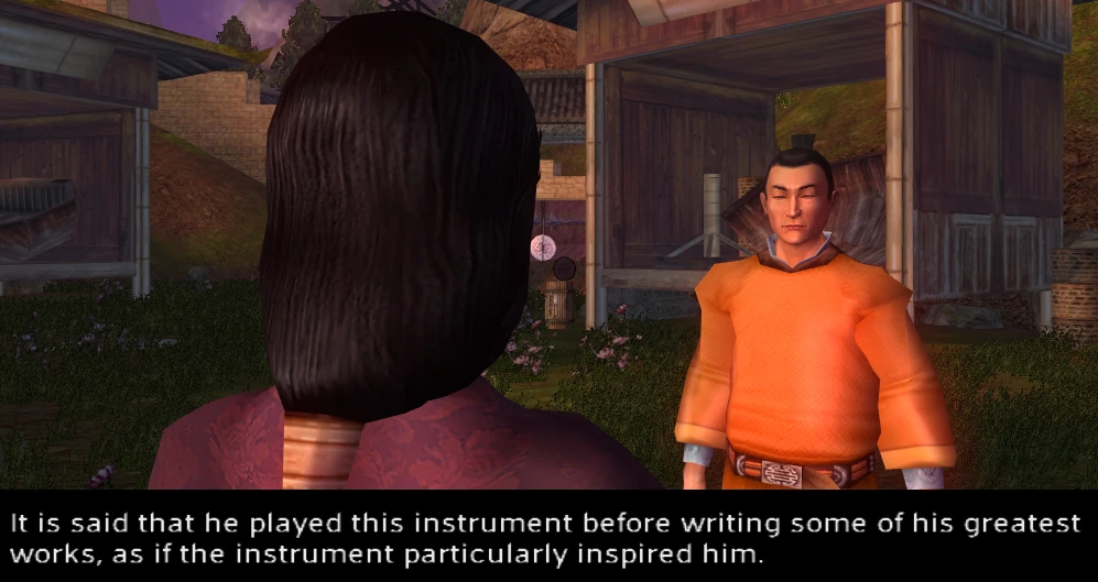 Quest The Zither of Discord Jade Empire Wiki Fandom