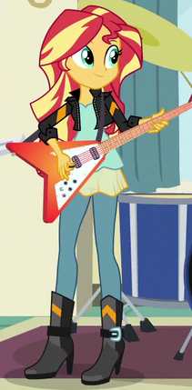 Sunset Shimmer new outfit ID EG3