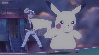 Cap’n Pikachu ready for battle