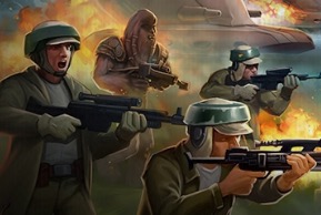 Soldiers of the Alliance fight to restore freedom.