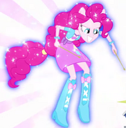 Pinkie Pie's half-pony form