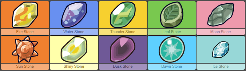 Pokemon Ultra Sun & Moon: where to find evolution stones like the fire, ice  and leaf stones