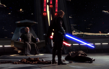 Dooku's death at the hands of Skywalker.