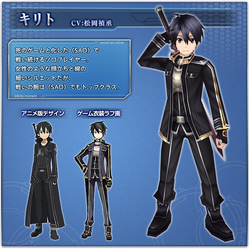 Kirito, Jaden's Adventures Wiki