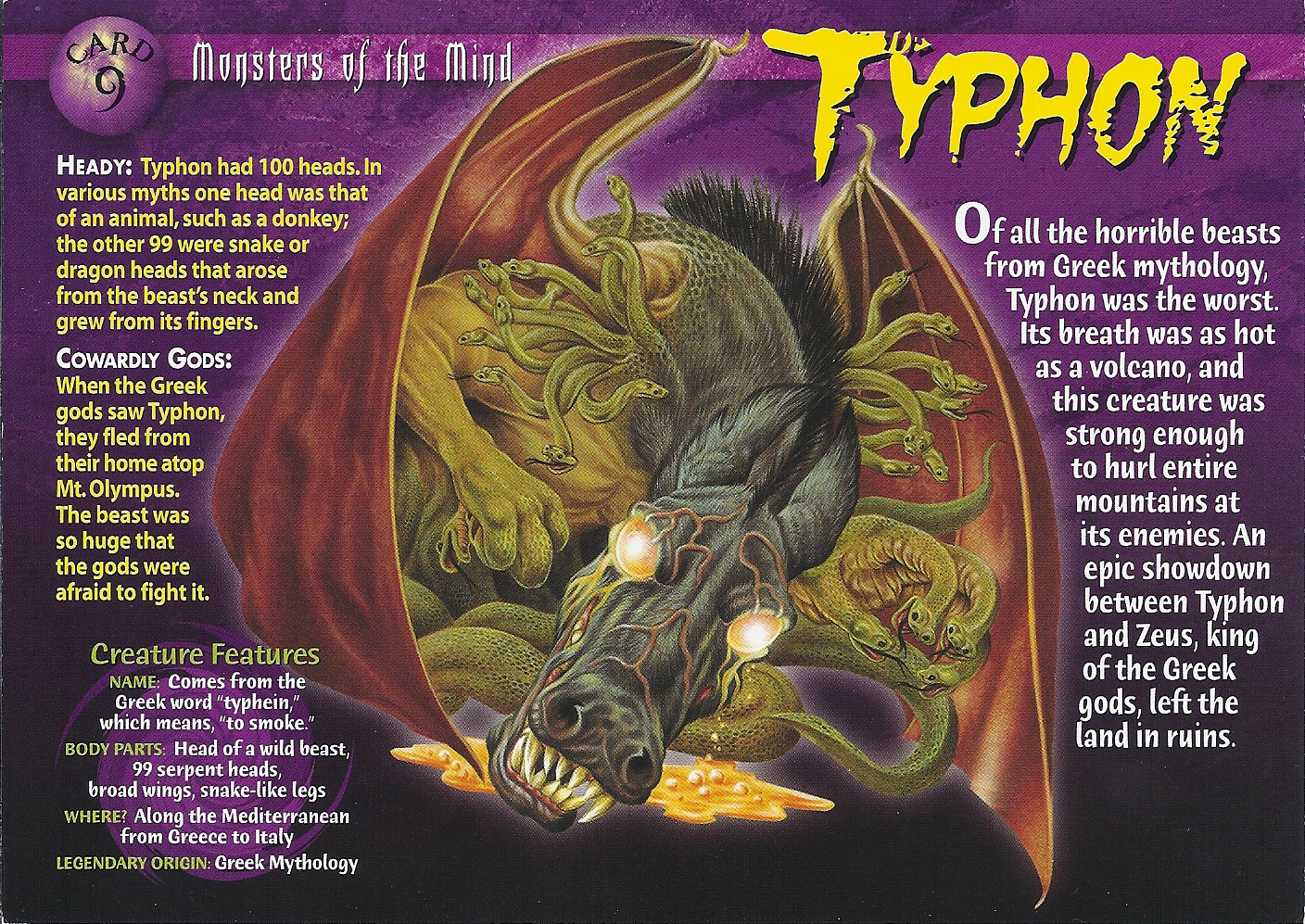 Typhon in Greek Mythology, History, Appearance & Children - Video & Lesson  Transcript