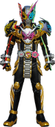 Kamen Rider ZI-O Trinity (Becomes Kamen Rider ZI-O Tetra later on and gains a new appearance incorperating Kamen Rider Tsukuyomi and her powers as well )