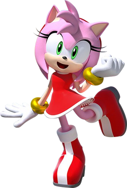 Download HD Amy Rose Render By Jaysonjeanchannel - Sonic Amy Rose Render  Transparent PNG Image 