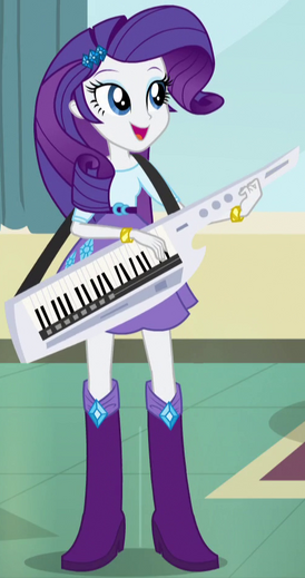 Rarity in Equestria Girls