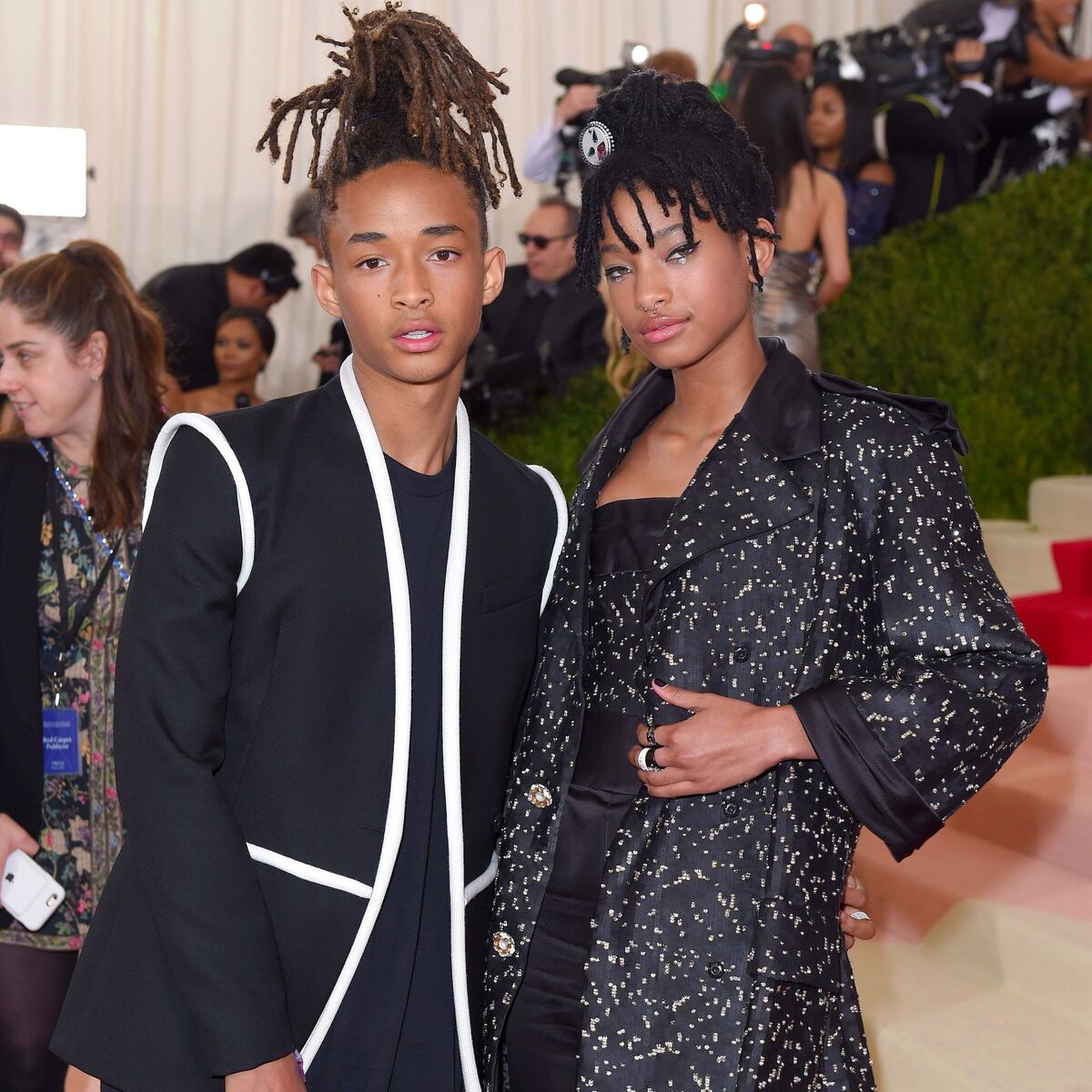 Willow Smith and Jaden Smith at the Met Gala 2016