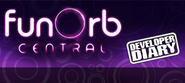 The FunOrb Central Developer Diary logo from the FunOrb main page.