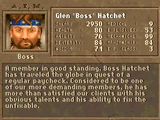 Glen "Boss" Hatchet