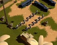 Die mögliche Spielansicht (Kamerawinkel und -abstand)