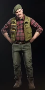 Full picture of Ernie "Red" Spragg in the A.I.M. database in JA3.