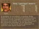 Rudy "Lynx-Eyed" Roberts