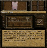 Kevlar vest base.png (606 KB) The Jagged Alliance 2 basic version. This one was obtained in combat.
