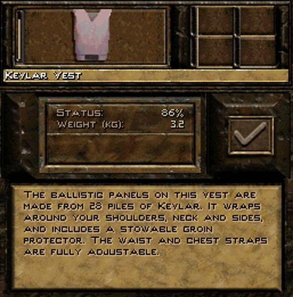 Kevlar Vest Jagged Alliance Wiki Fandom