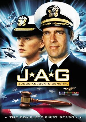 JAG Season 1 DVD cover