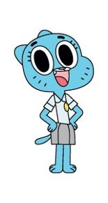 Como desenhar o Gumball