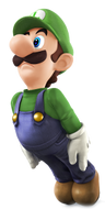 Luigi em Super Smash Bros for 3DS and Wii U