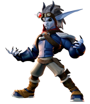 Dark Jak from Jak II render