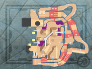 Map layout of the strip mine