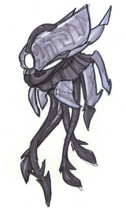 Squid head concept art