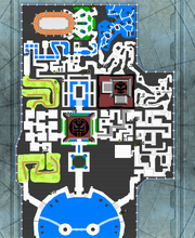 Haven City side missions map from Jak II